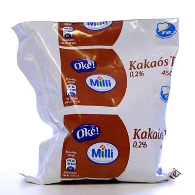 Cocoa drink in plastic bag 0.45l