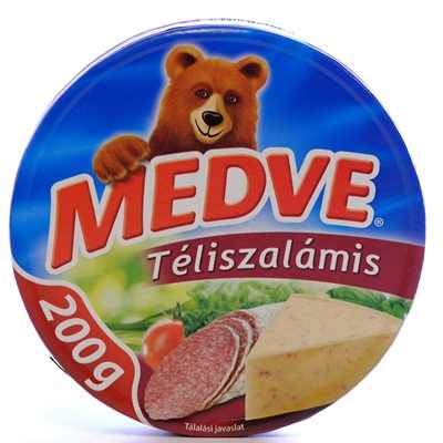 Spread cheese salami flavour 200g