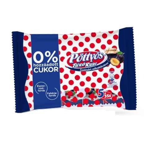 Red Dot 5 X 35g Plum - No added sugar