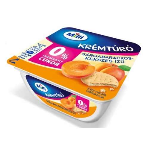 Cottage cheese apricot-biscuit sugarfree 90g