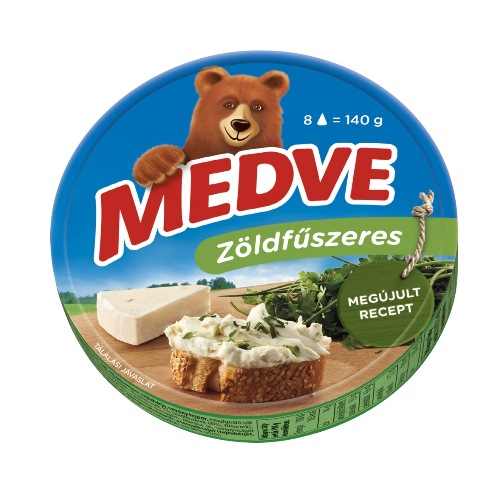 Spread cheese green spices flav 140g