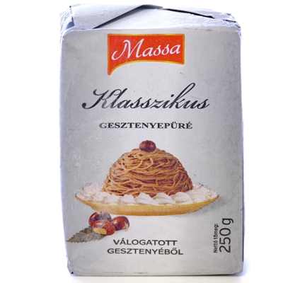 Mashed chestnut 250g