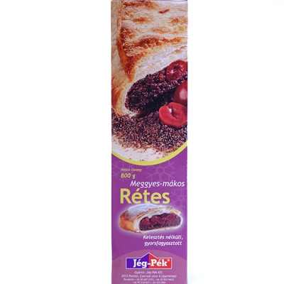 Cherry-poppy strudel 800g