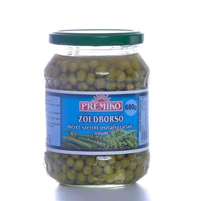Green peas 680/440g