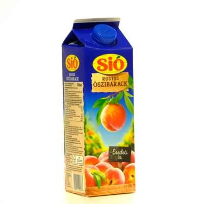Fruit juice 20% peach 1l