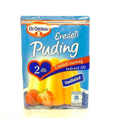 Vanilla pudding 2 X 40g