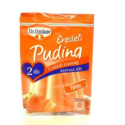 Strawberry pudding 2 X 40g