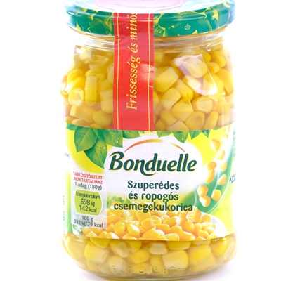 Sweet corn jar 530/360g
