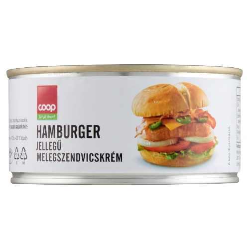 Melegszendvicskrém hamburger 290g