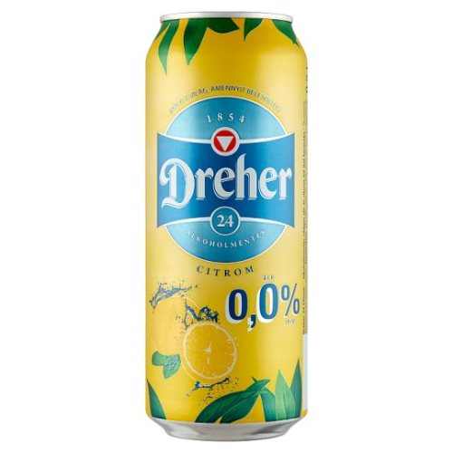 Dreher24 Citrom 0,0% 0,5l
