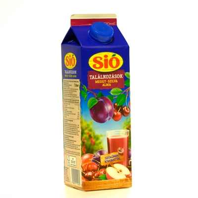 Fruit juice 12 % Cherry-plum-apple 1l