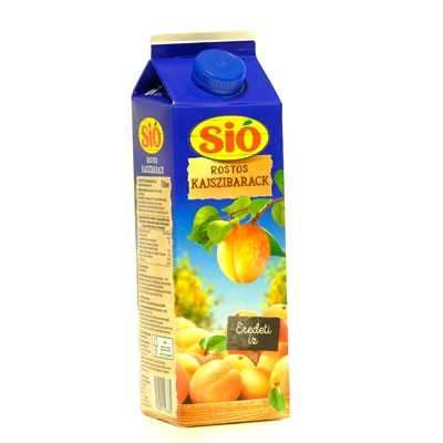 Fruit juice 25% apricot 1l