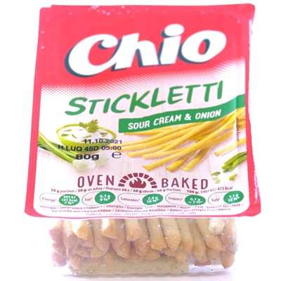 Chio stickletti onion-sour cream 80g
