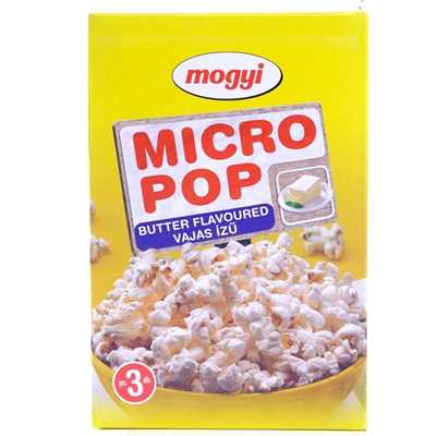 Micro pop vajas 3 X 100g