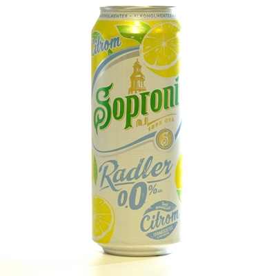 Radler Beer Zero Alcohol lemon 0,5l
