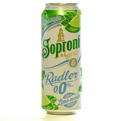 Radler Zero Alcohol Lime-Menta 0,5l
