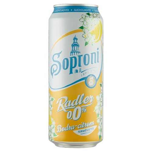 Radler Beer Zero Alcohol lemon & elderflower 0,5l