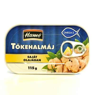 Cod liver in oil canned 115g