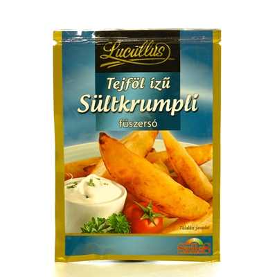 Fried Potato spice with soured crčme 30g