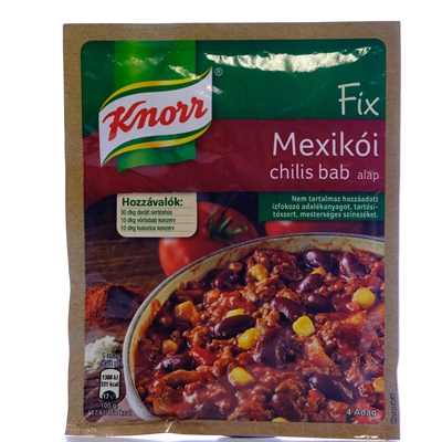 Mexican Chili beans fix 50g