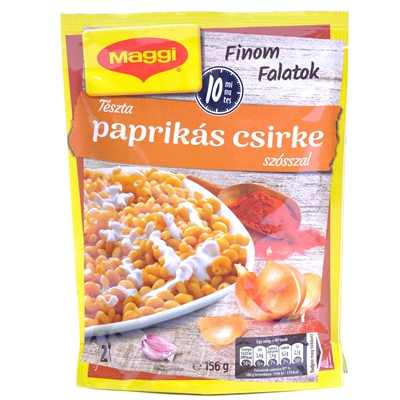 Sachet meal paprika chicken with pasta 156g