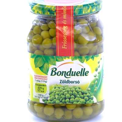 Petite pois jar 530/375g