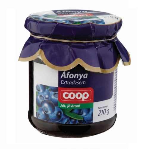 Blueberry extra jam 210g
