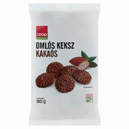 Omlós keksz kakaós 180g