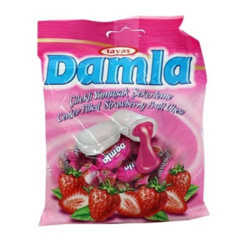Candy filled with strawberry creme 90g