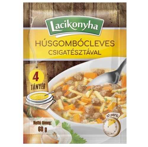 Sachet soup meatballs with pasta 60g