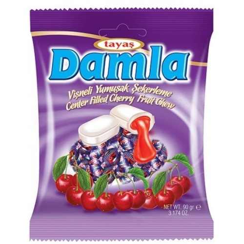 Meggyes töltött cukor 90g