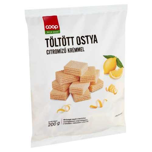 Wafers with lemon flavored cream 200g