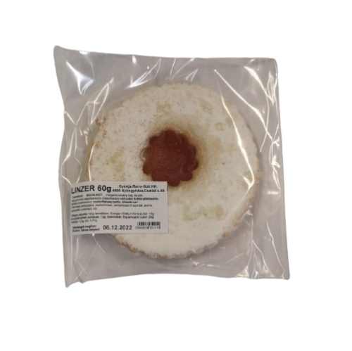 Linzer cake with apricot jam 60g
