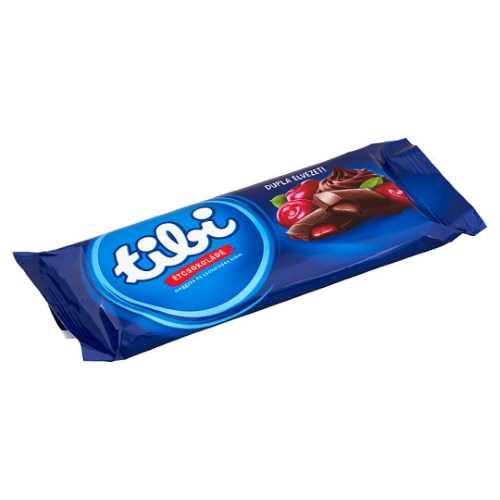 Sour cherry and chocolate cream bar 100g