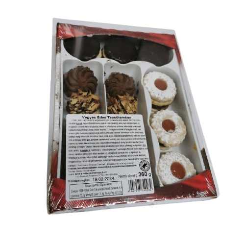 Vegyes édes teasütemény 360g