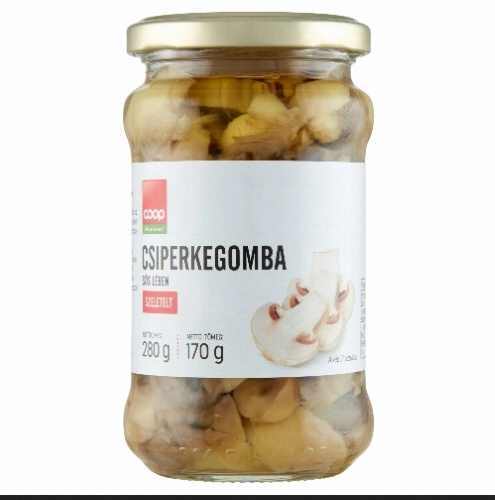 Szeletelt csiperkegomba sos lében 280g/170g