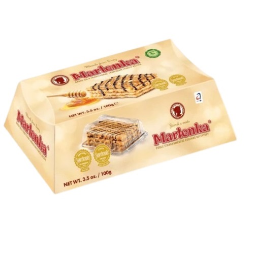 Honey Cake slice with walnuts 100g