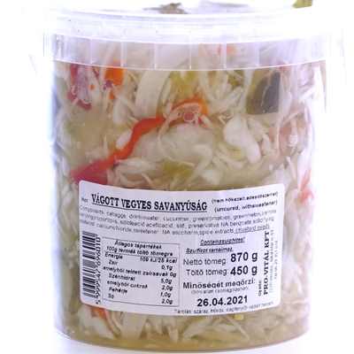 Csalamade(vegyes vágott) csipos 450g